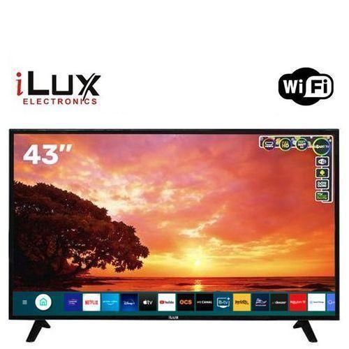 Ilux TV 43 pouces ANDROID / WIFI avec décodeur numérique
