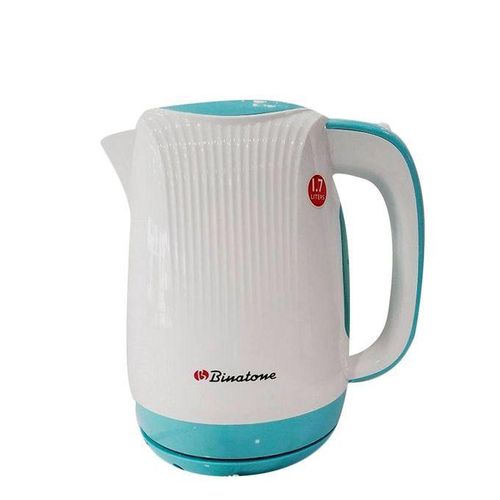 Binatone Bouilloire Électrique - 1,7L- CEJ 1779- Blanc+Bleu