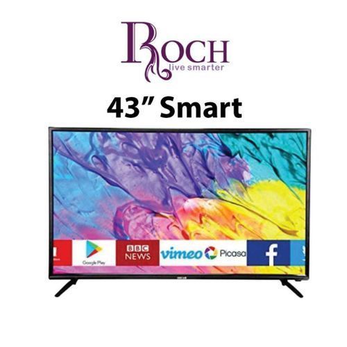 Roch TV LED Roch 43 Pouces WIFI - HD-USB-Décodeur Intégré